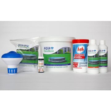 Aqua Excellent All-in-one water onderhoudsproduct voor opzetbaden