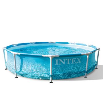 Intex Metal Frame Beachside Zwembad 305 x 76 cm