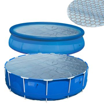 Solar Deken Rond Blue/Black 488 cm