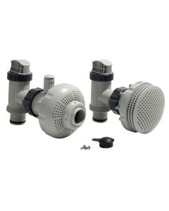in- en uitlaat fittingset compleet 38mm Intex