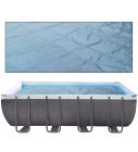 Rechthoekig Solar Deken Blue/Black 732x366 cm