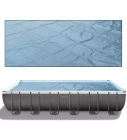 Rechthoekig Solar Deken Blue/Black 975x488 cm