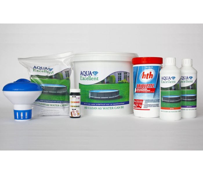 Aqua Excellent All-in-one water onderhoudsproduct voor opzetbaden