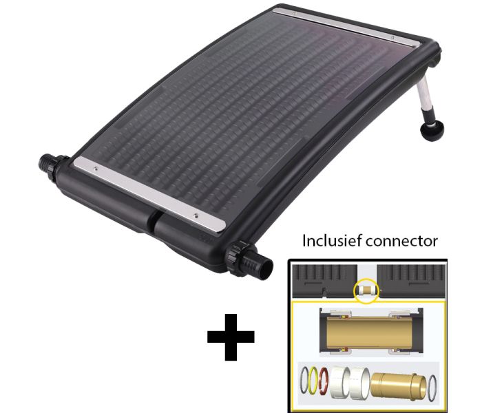 Zwembadverwarming Solar Paneel Curve - S