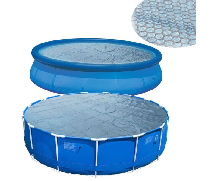 Solar Deken Rond Blue/Black 457 cm